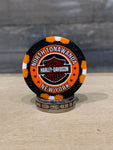 American Harley-Davidson Lumber City Poker Chip